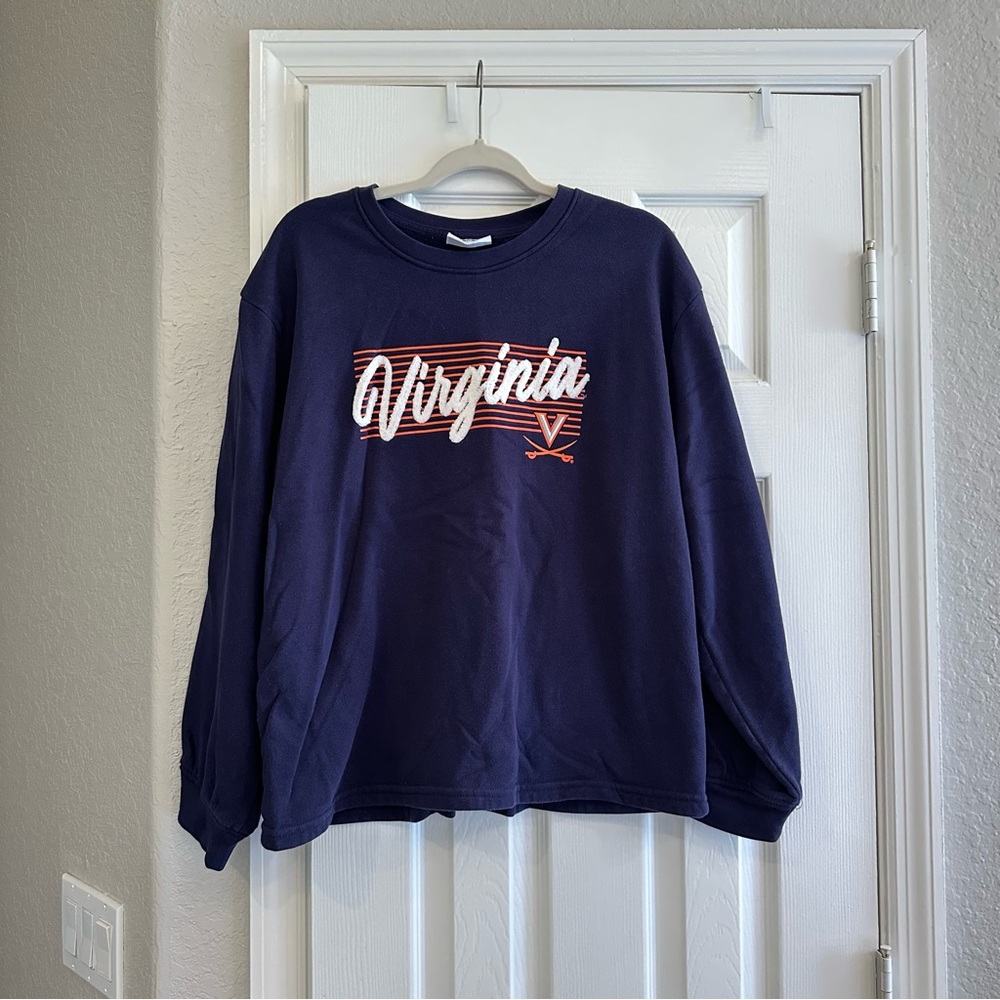Navy Virginia Sweatshirt